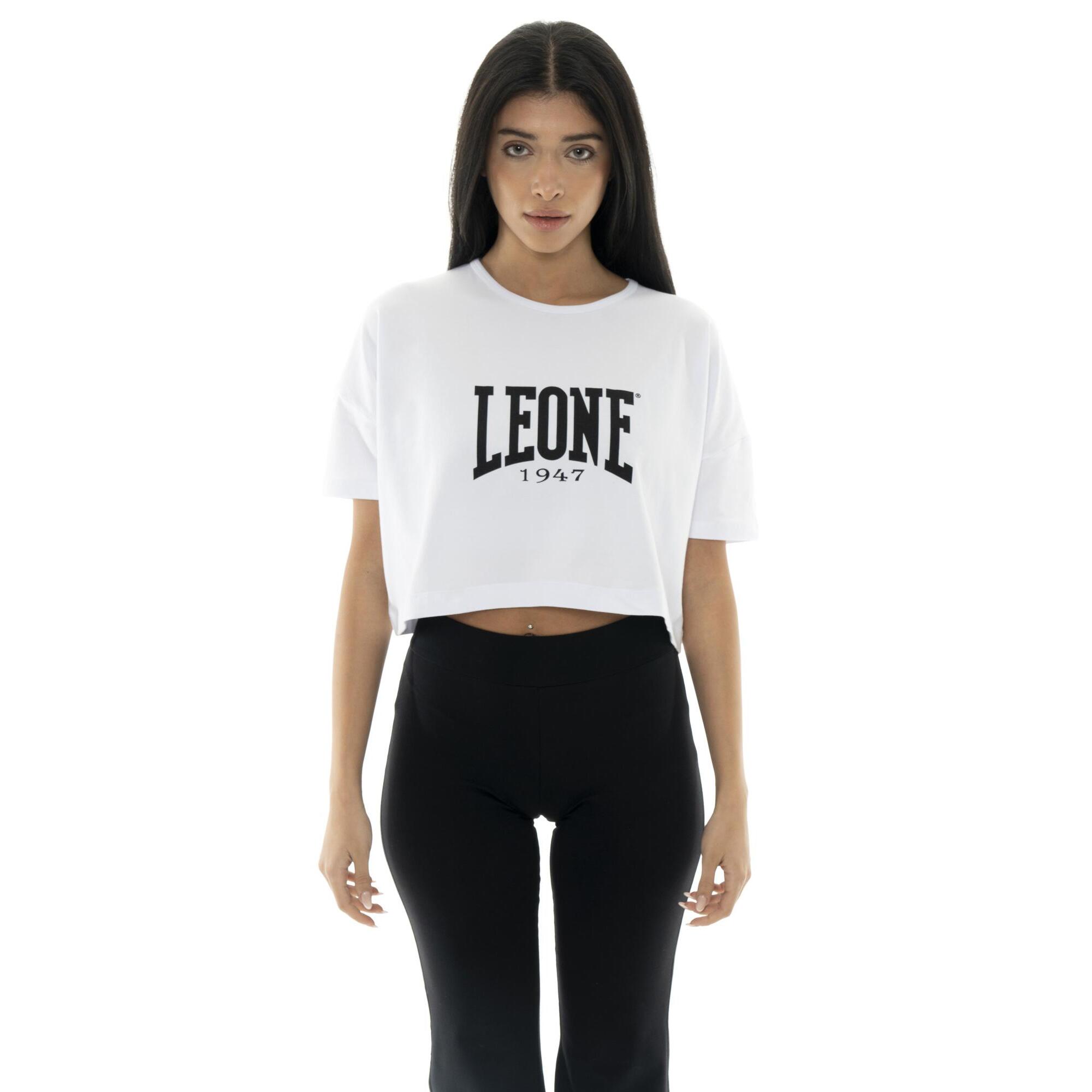 Camiseta mujer Leone Basic cropped
