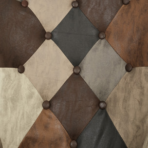 Fauteuil Helsinki Patchwork Pu