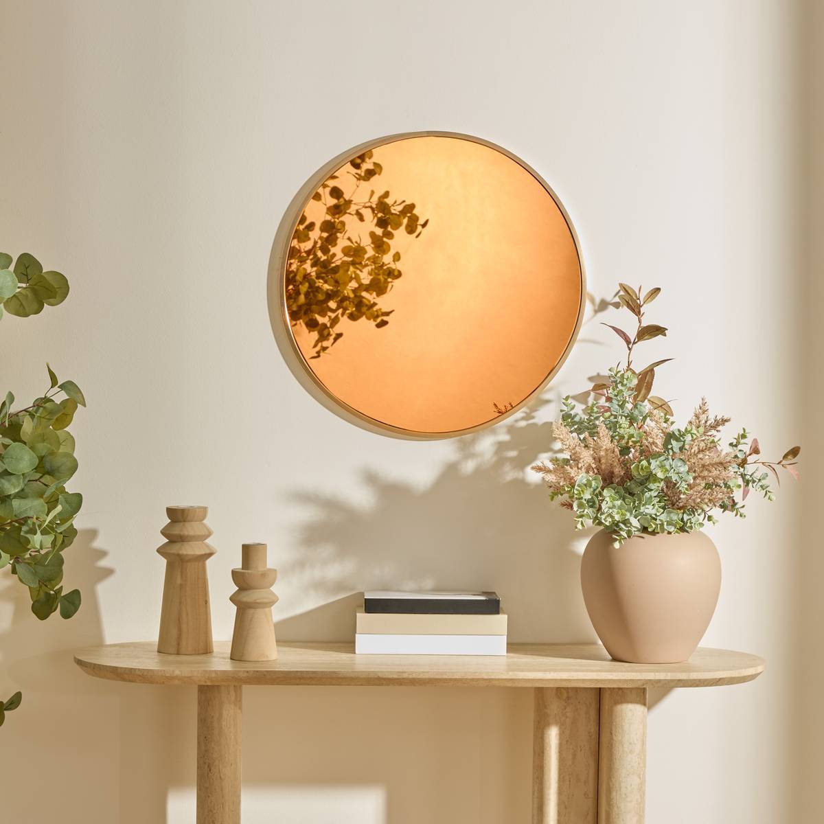 Miroir rond Alice D50cm