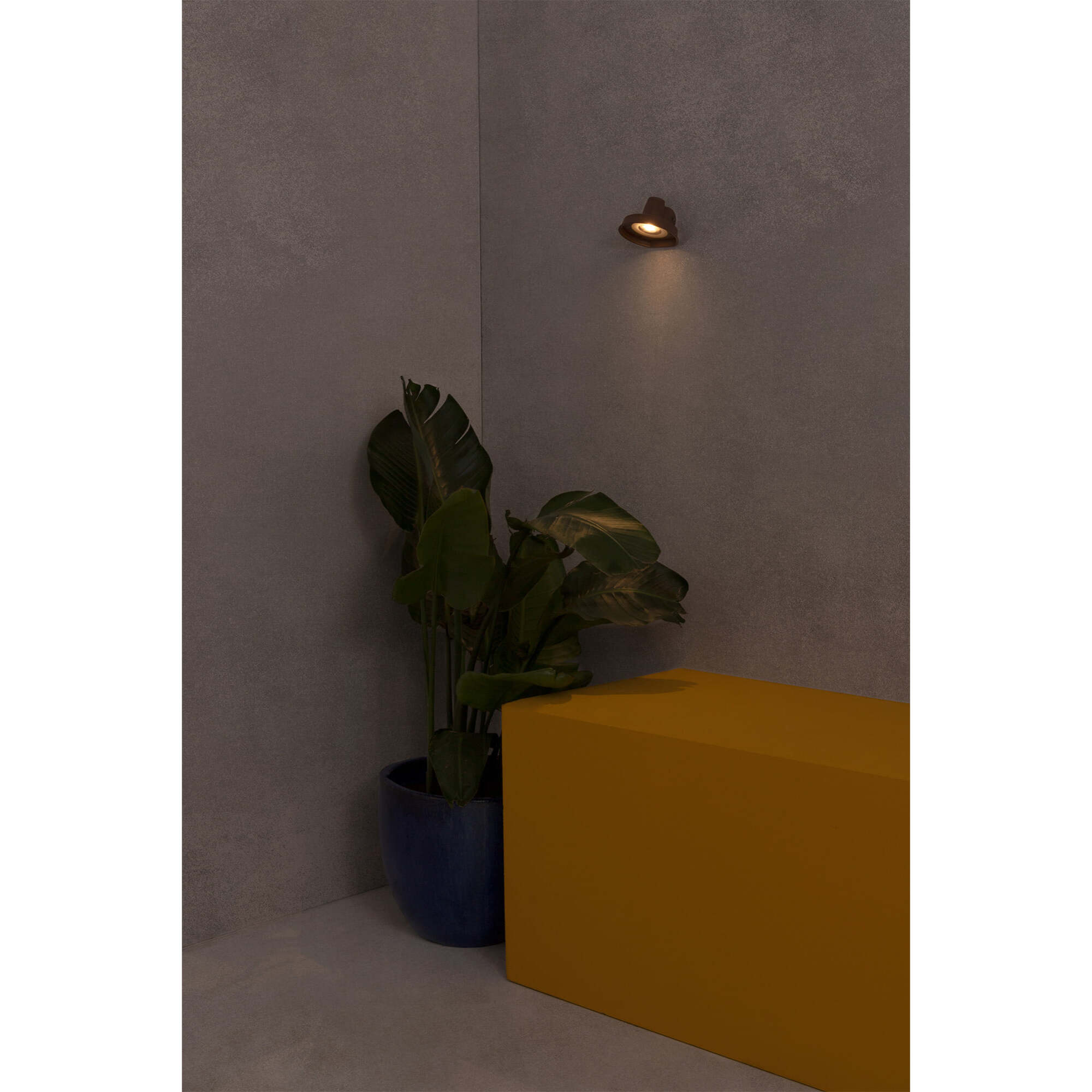 BRONX Lampe applique marron