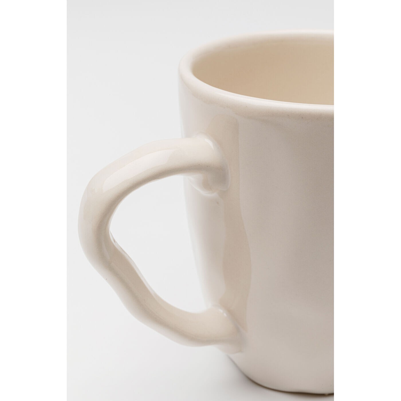 Mugs Organic crème set de 6 Kare Design