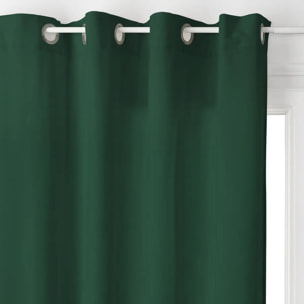 Rideau "Lilou" vert 140x260cm