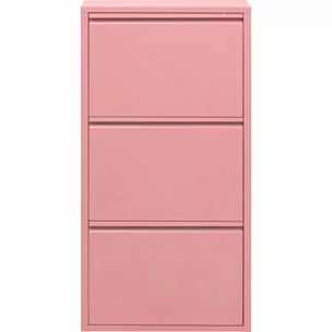 Casier à chaussures Caruso rose Kare Design