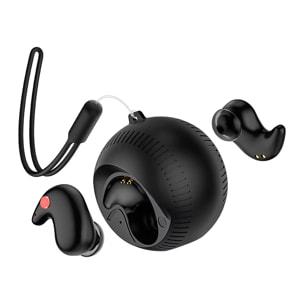 Auriculares TWS esféricos, especiales para dormir.