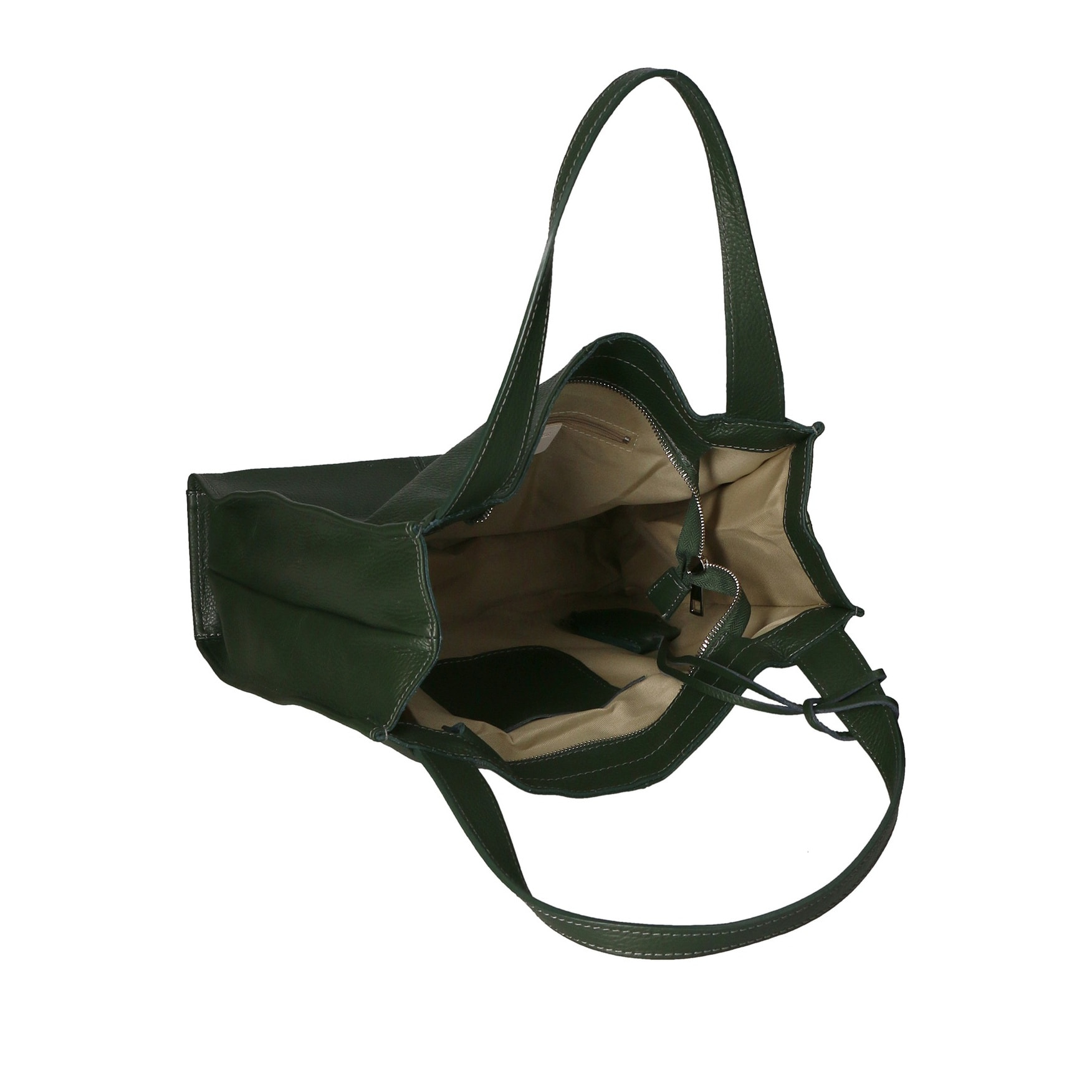 Borsa a spalla da donna - Modello Seraphina Ultra - Vera pelle - 34.0 x 32.0 x 11.0 cm