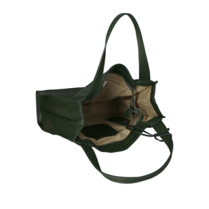 Borsa a spalla da donna - Modello Seraphina Ultra - Vera pelle - 34.0 x 32.0 x 11.0 cm
