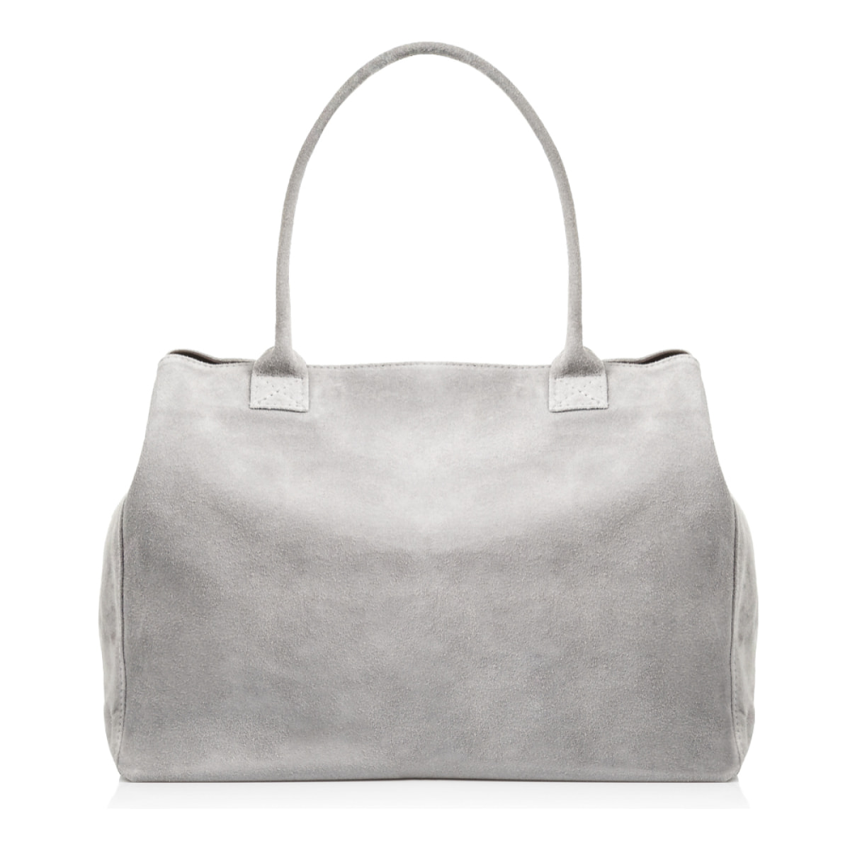 Annagrazia Bolso Shopper Mujer.Piel auténtica Gamuza