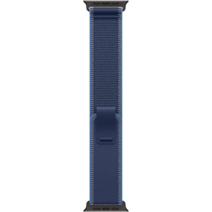 Bracelet APPLE 49 mm - S/M  Trail bleu/bleu vif Noir