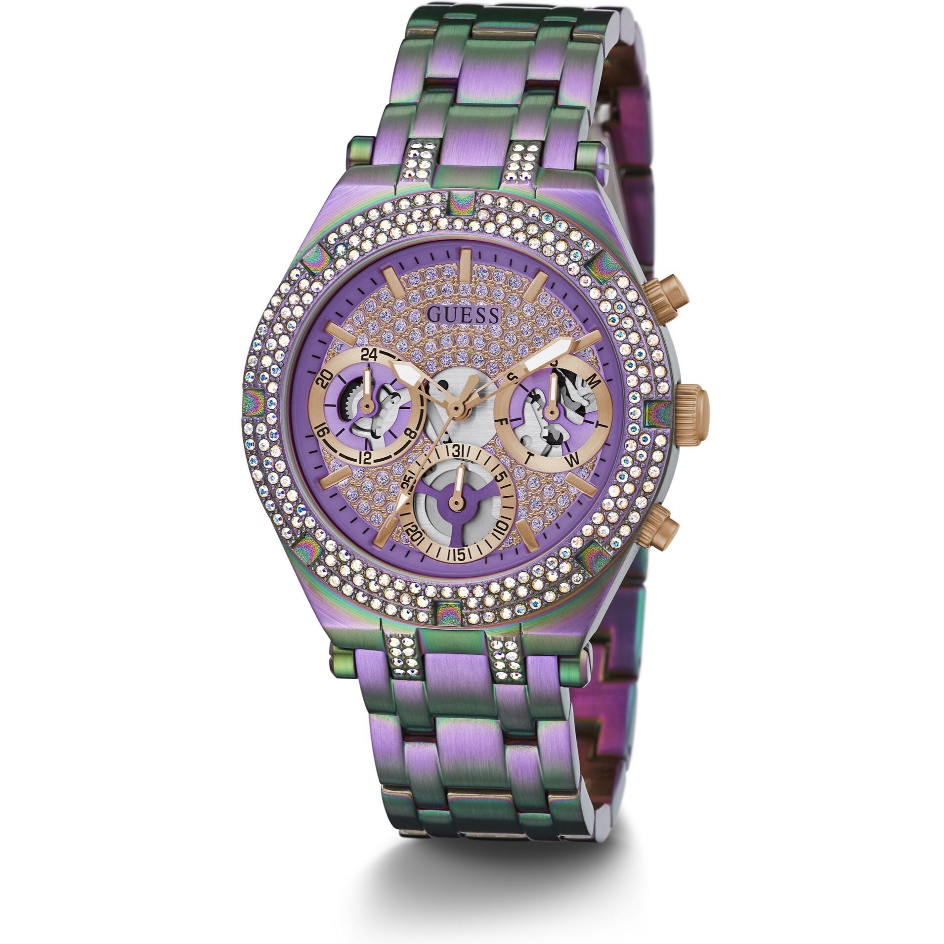 Guess Reloj Cronógrafo De Cuarzo Heiress