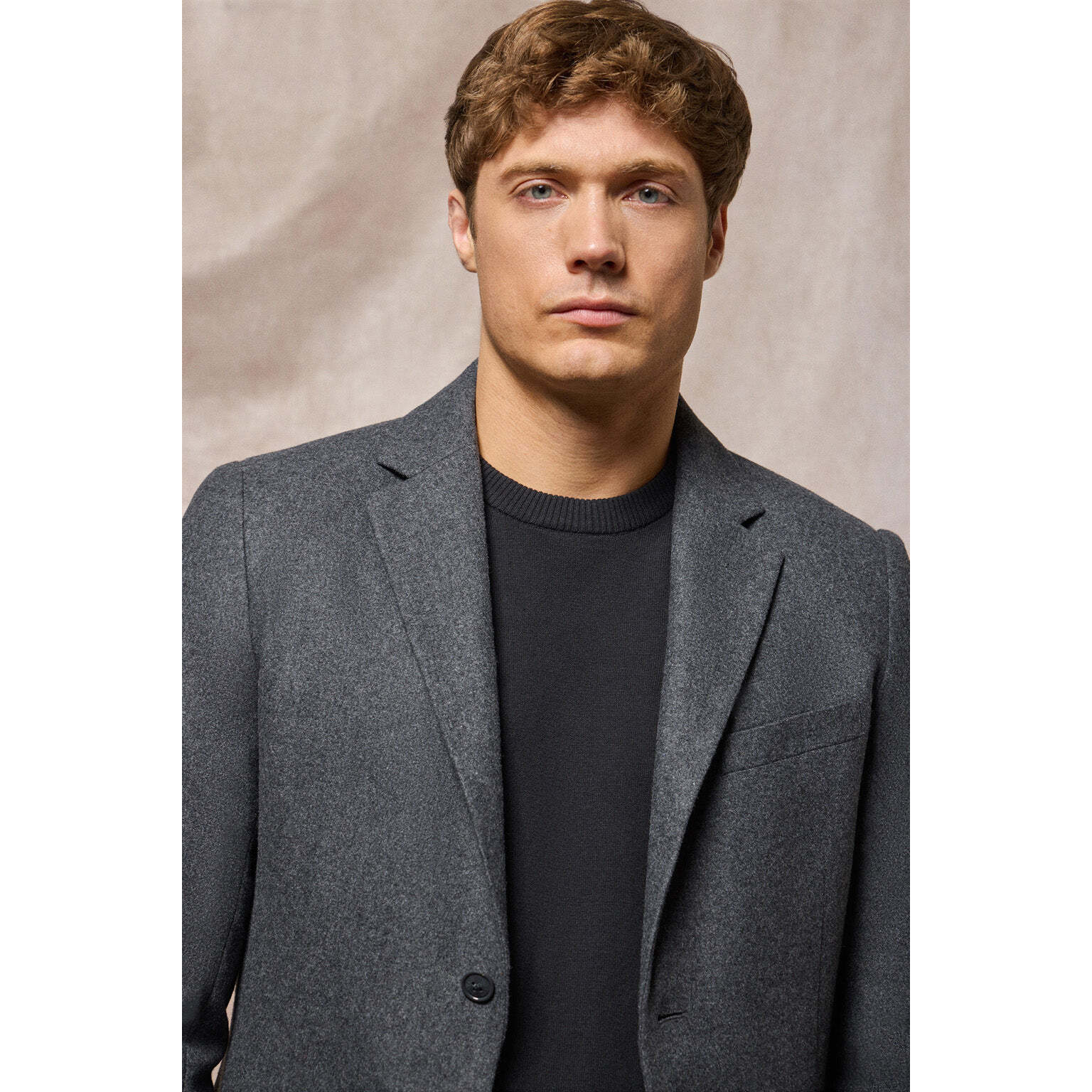 Blazer Cameron grigio con particolari Polo Club