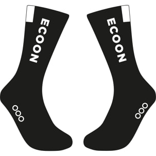 Calcetines de ciclismo unisex ECOON Lzoard - Negro