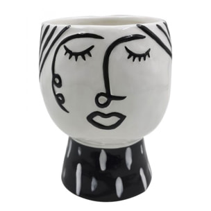 VASO POT FACE CHARME1921 BICOLORE