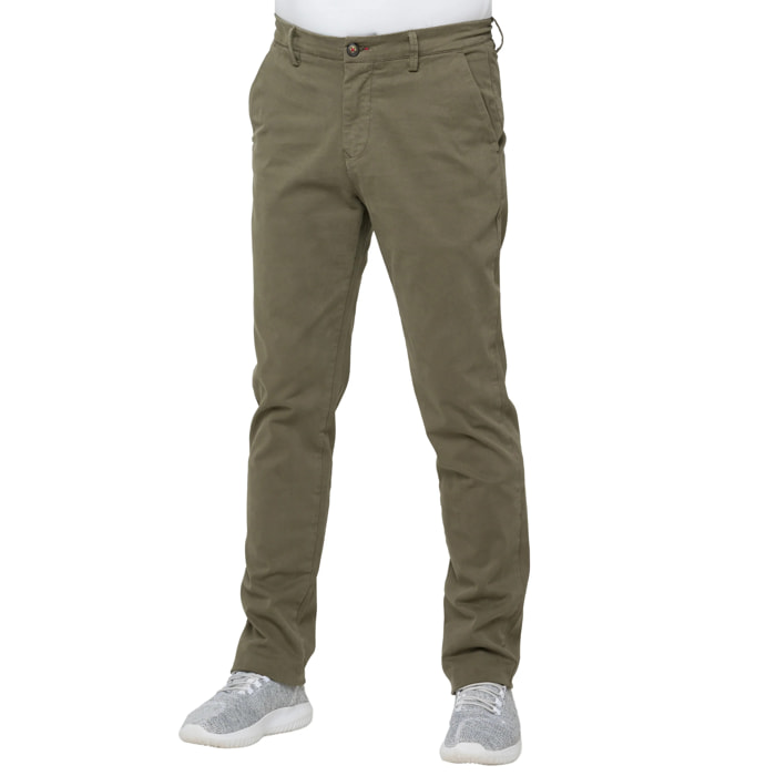 Pantalón chinos Tjapukai Verde militar