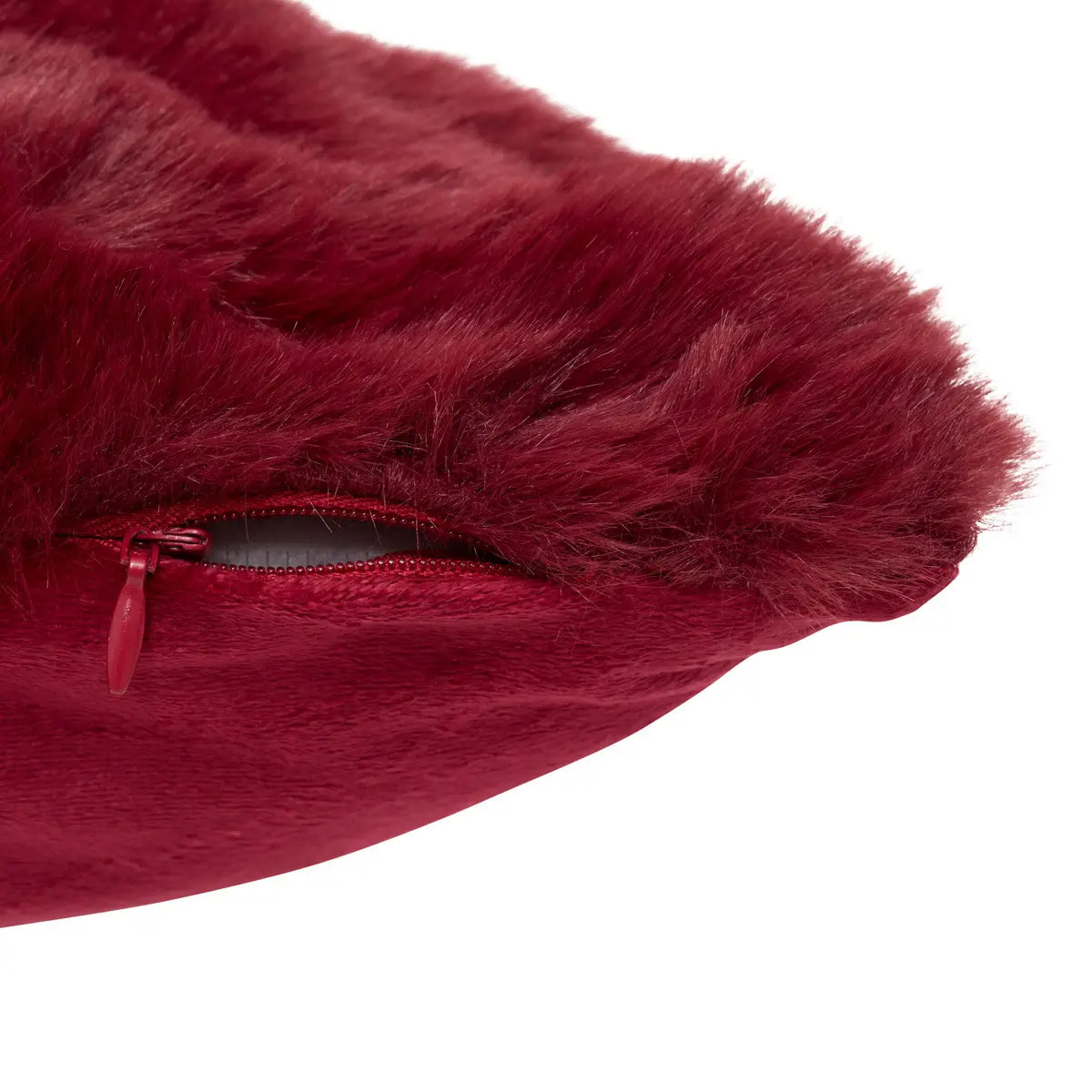Coussin Zephy carré 45x45cm rouge