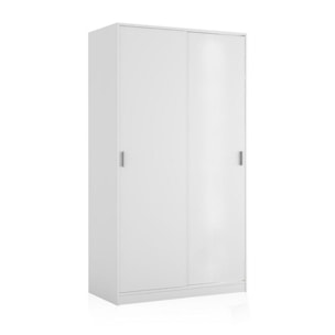 Armario Lenor 2 Puertas Correderas Blanco