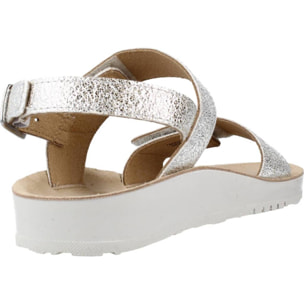Sandalias Niña de la marca GEOX  modelo J SANDAL COSTAREI GI PLATA