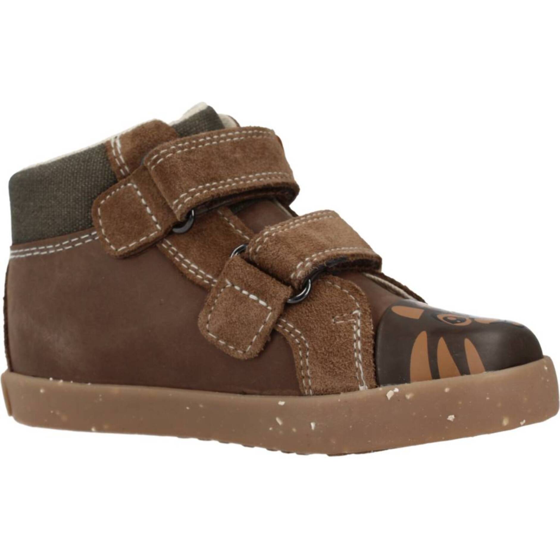 Zapatillas Niño de la marca GEOX  modelo B KILWI BOY MARRON
