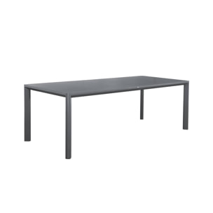 Table de jardin aluminium + 4 assises + 1 banc SAVANNAH + SACRAMENTO + MADISON