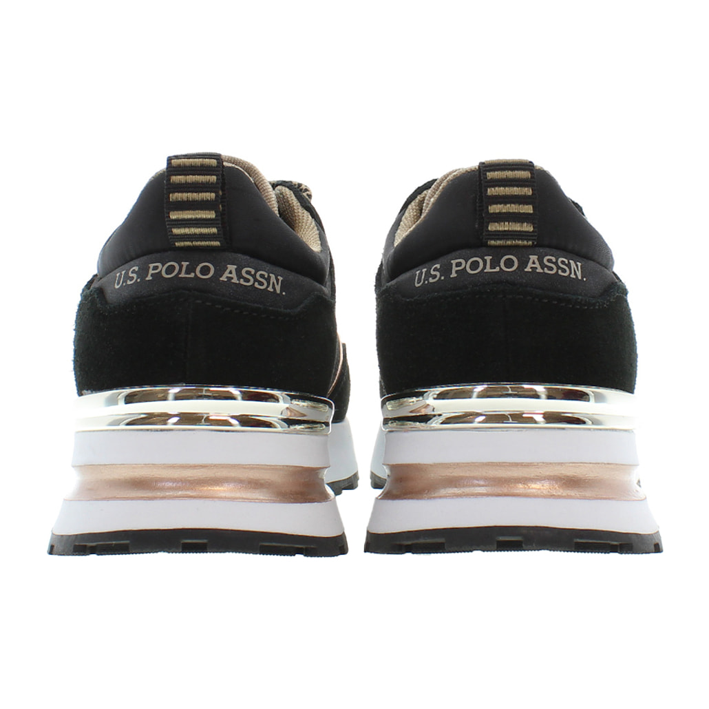 Sneakers U.S. Polo Assn Black Beige