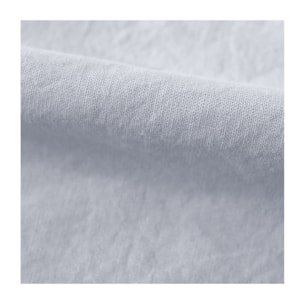 Housse de couette Palace 100% coton teint lavé Vent du sud  -  Palace Neige