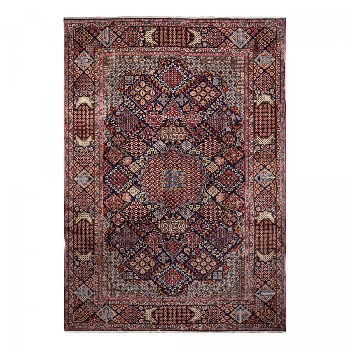 Tapis d'orient, motif oriental, noué à la main en laine, DELOJO