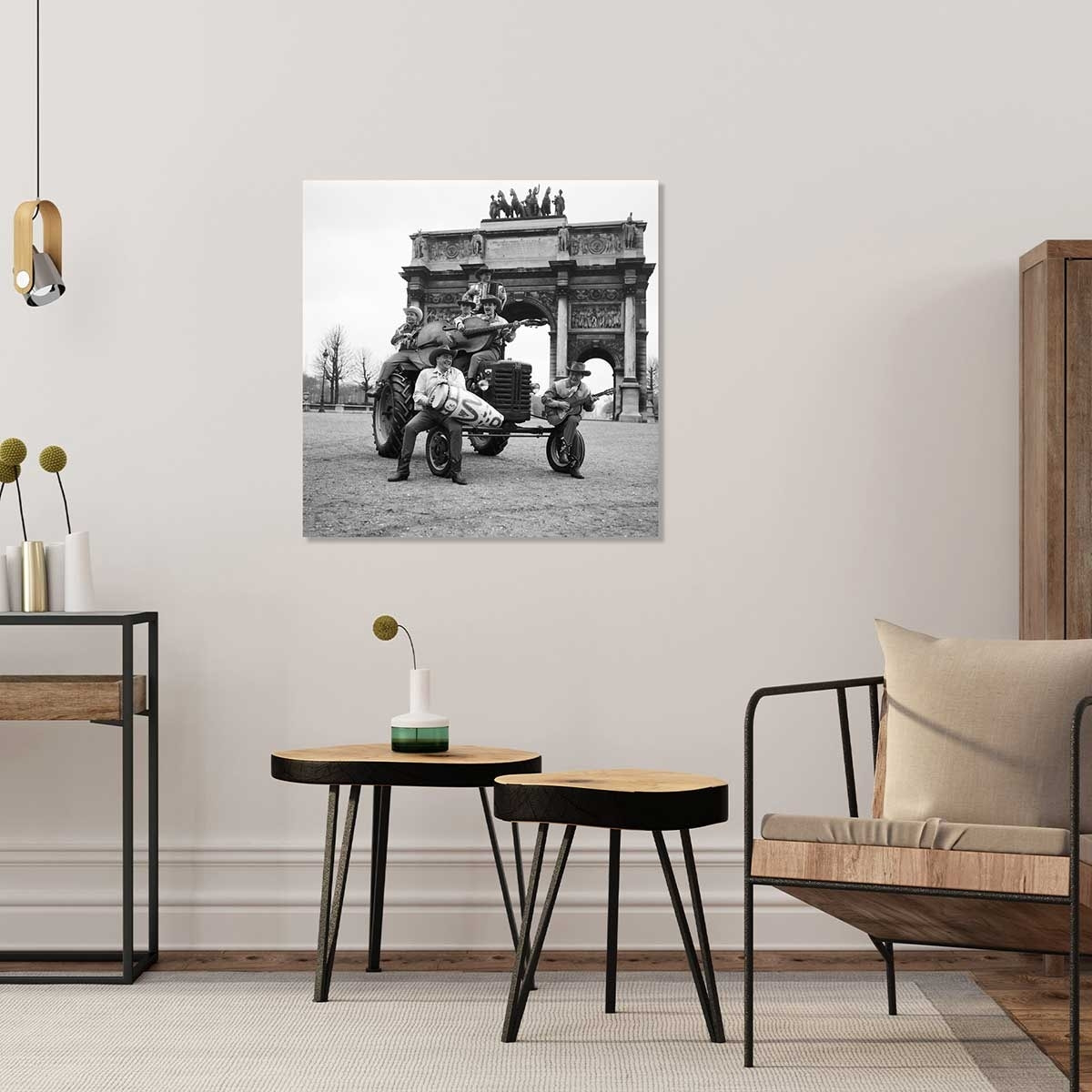 Tableau Photo Orchestre de Cowboys Tableau plexiglas