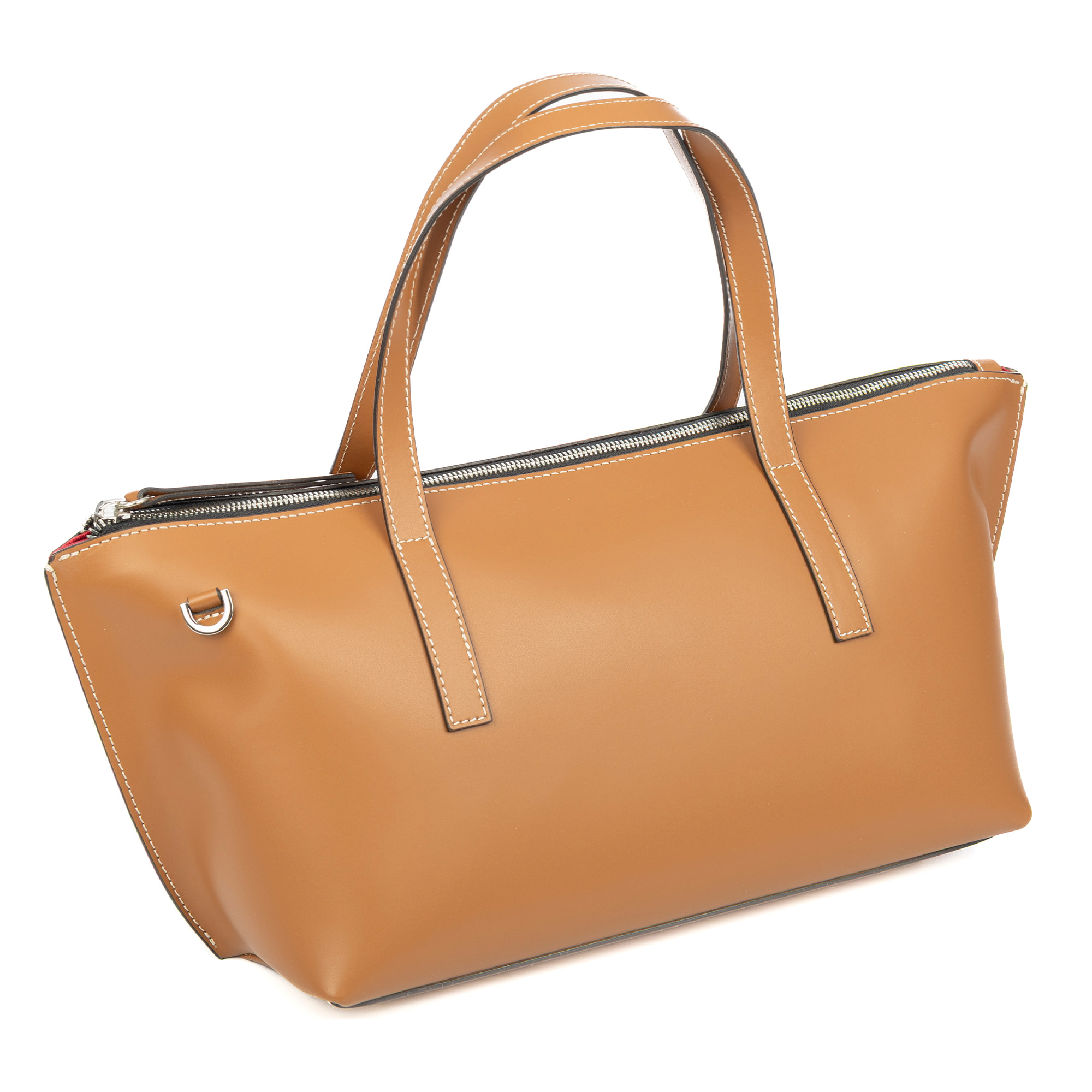 Badalucco bolso de hombro mujer. Piel auténtica Ruga.