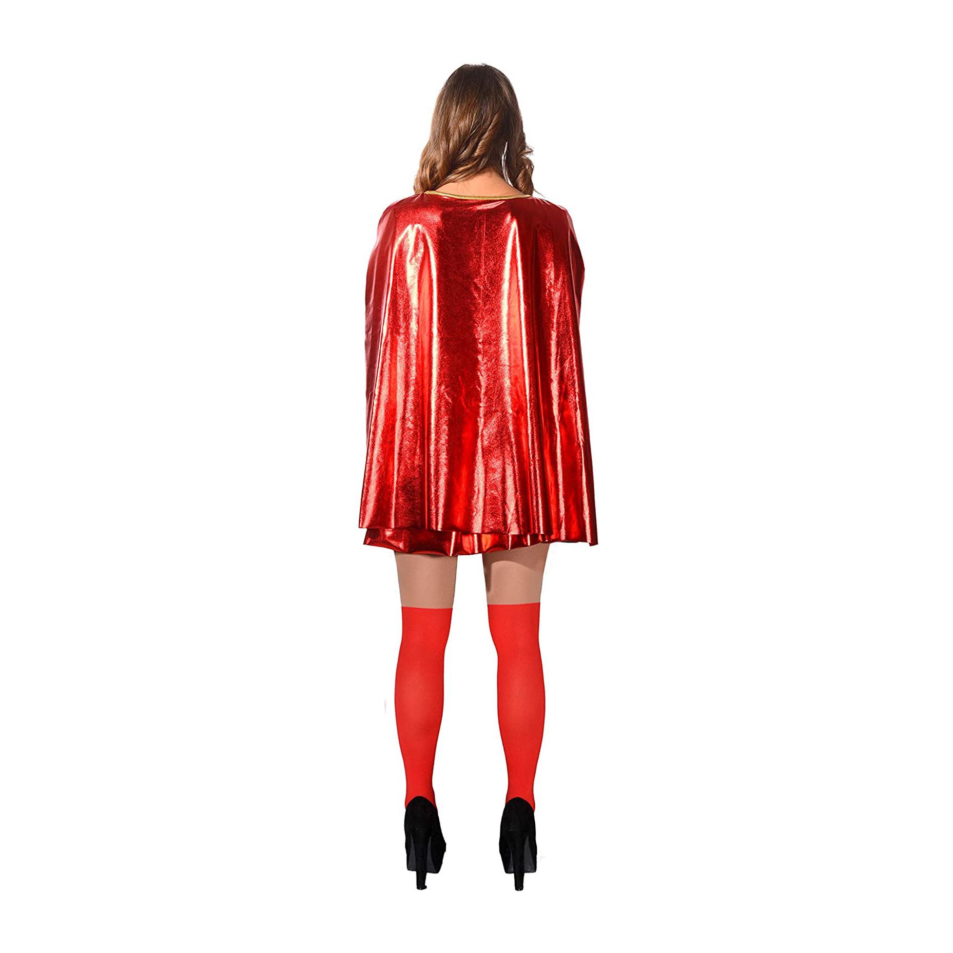 Costume Completo Supergirl Donna Prodotto Originale Dc Comics