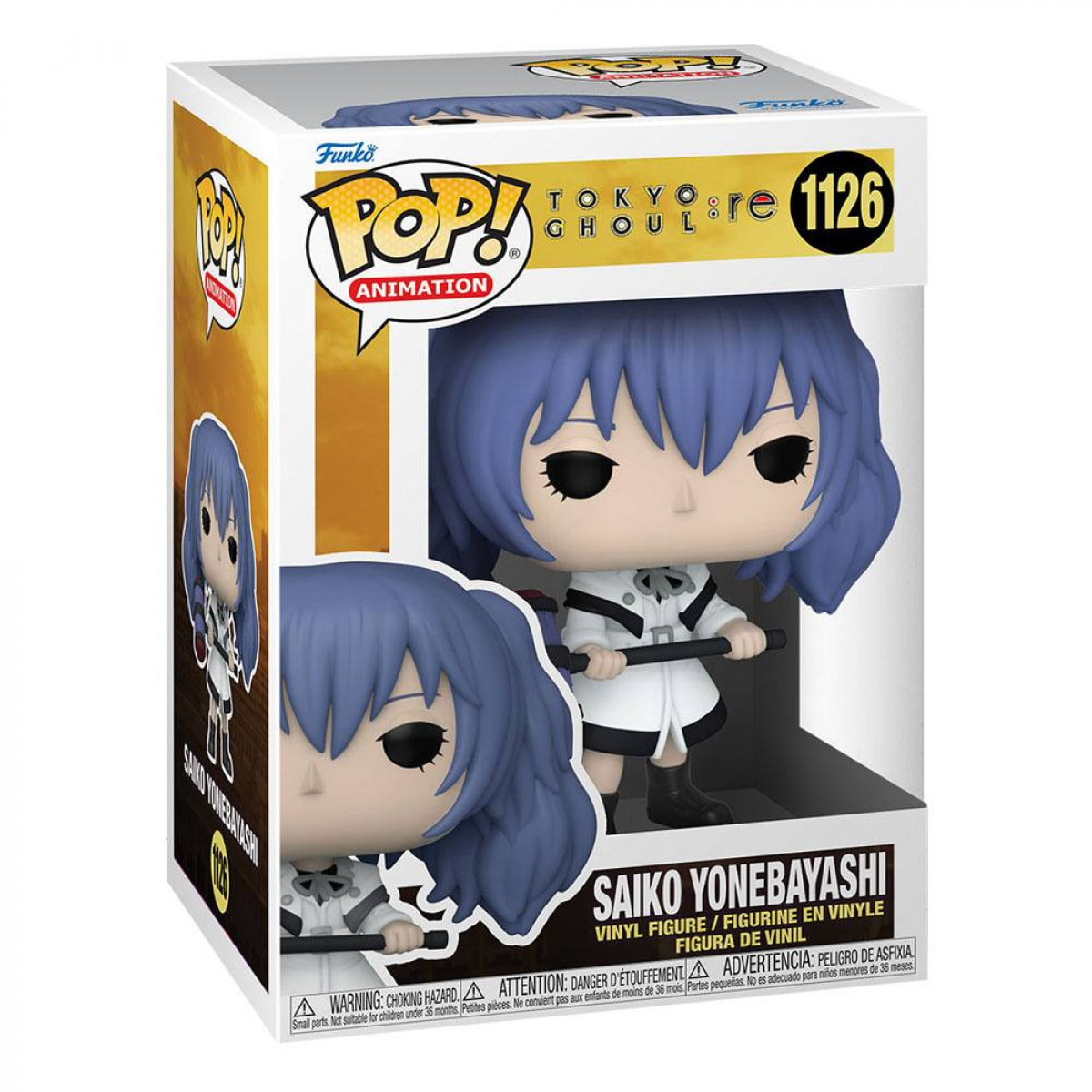 Tokyo Ghoul Pop! Animation Vinile Figura Saiko Yonebayashi 9 Cm Funko