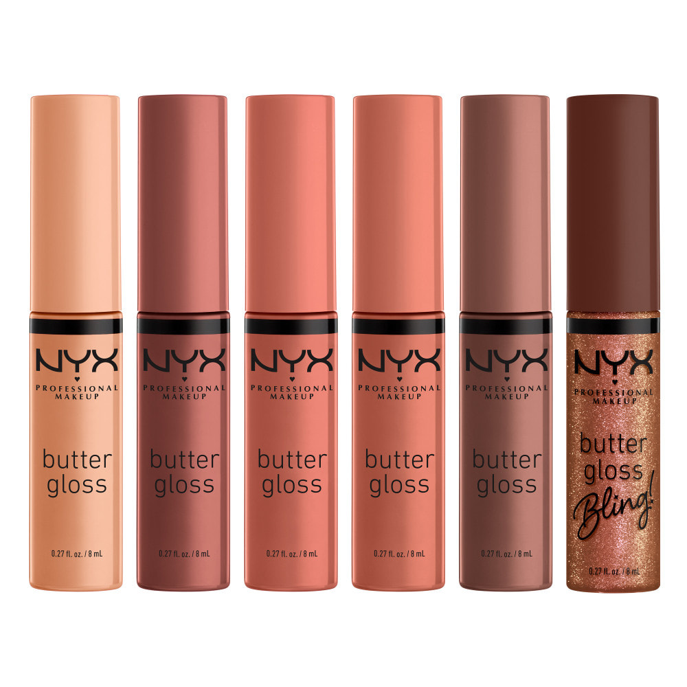 NYX Professional Makeup Coffret Butter Gloss Nudes Edition Limitée Maman, j'ai raté l'avion