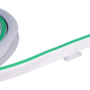 Forlight Tira LED Flexi Slim 24W Verde IP65 ON-OFF para Interior para Cocina, Dormitorio, Pasillo, Oficina
