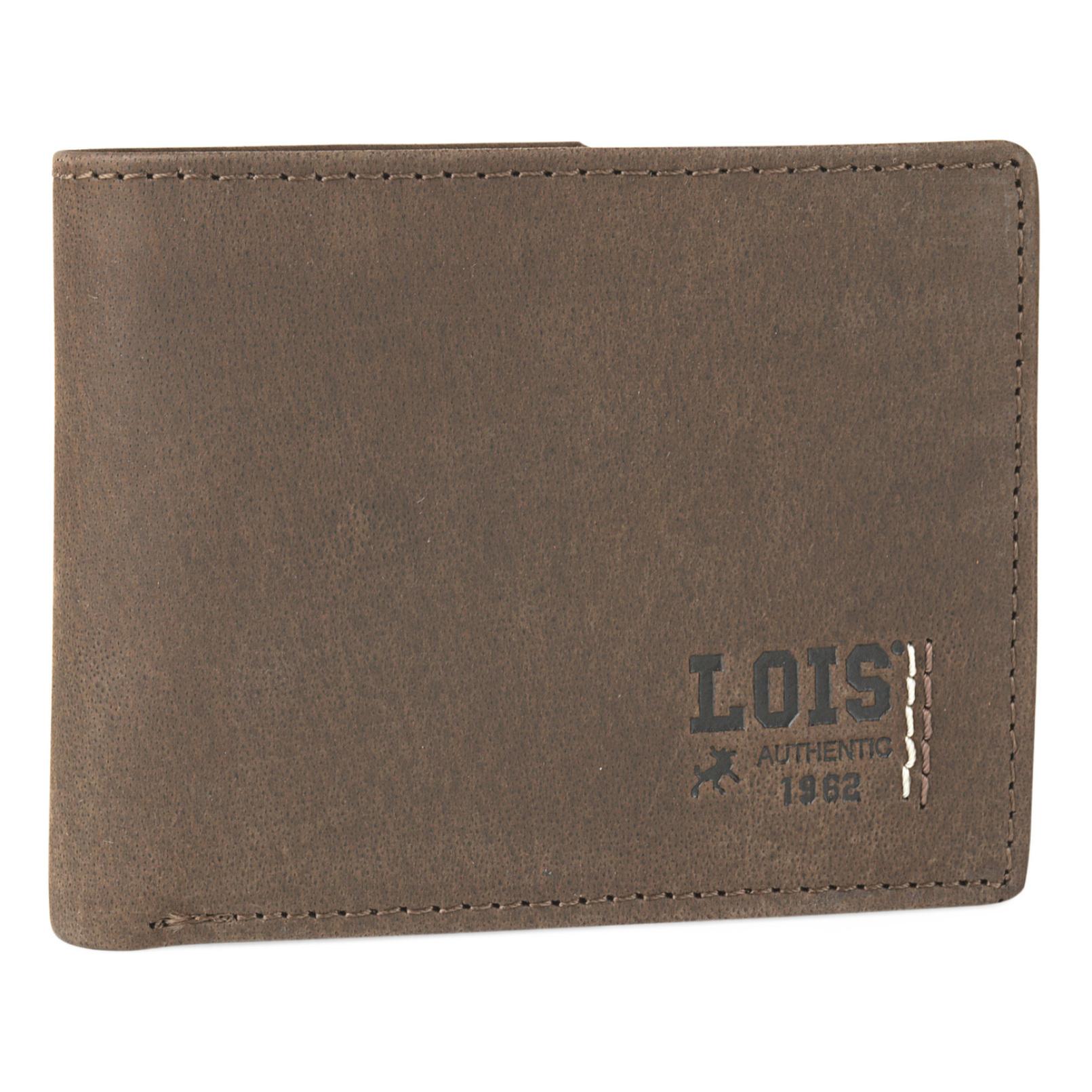 Cartera Hombre Piel Lois Hewitt Marron