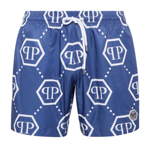 PHILIPP PLEIN Swim Trunks MONOGRAM