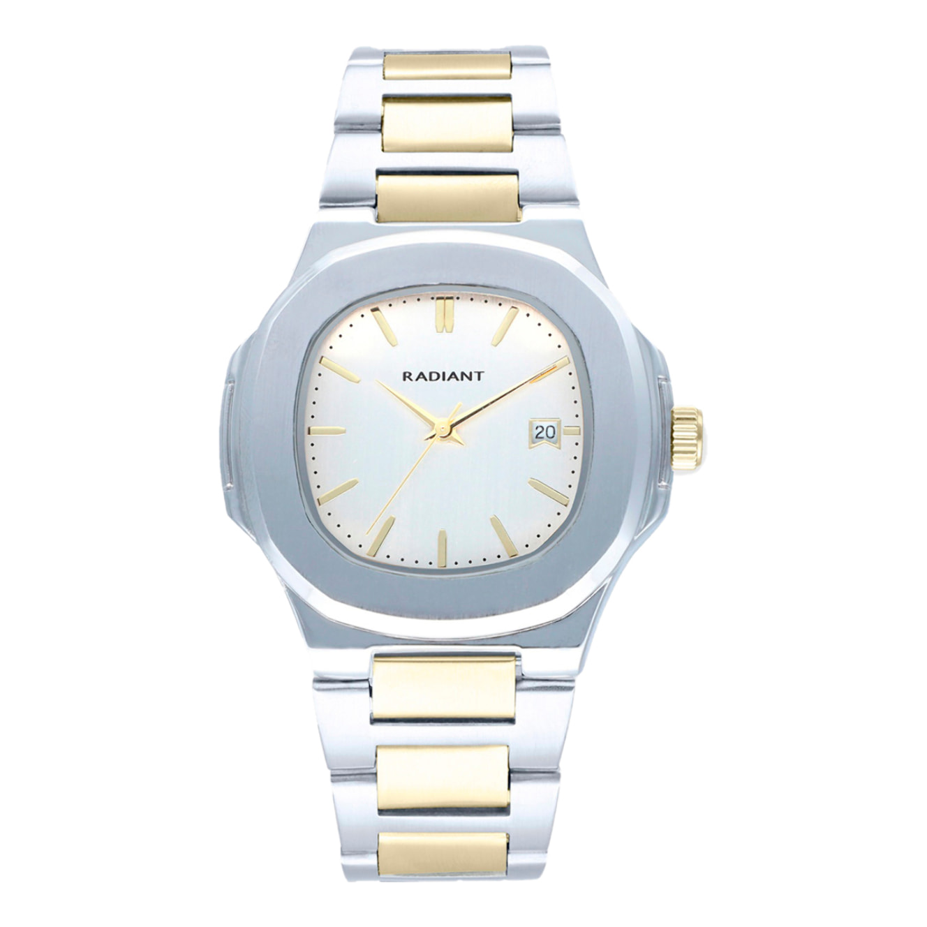 Reloj Radiant RA639204 Hombre Analogico Cuarzo con Correa de Acero inoxidable