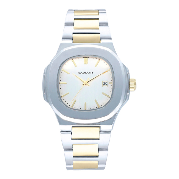 Reloj Radiant RA639204 Hombre Analogico Cuarzo con Correa de Acero inoxidable