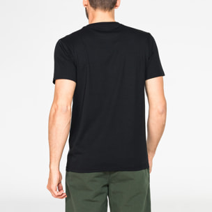 T-SHIRT GIROCOLLO IN COTONE TINTA UNITA