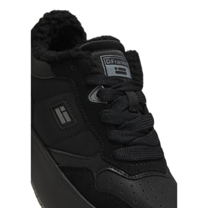 Zapatillas Deportivas de Mujer Court Fleece Full Negro