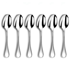 Le Perle - Juego de 6 cucharas de mesa
