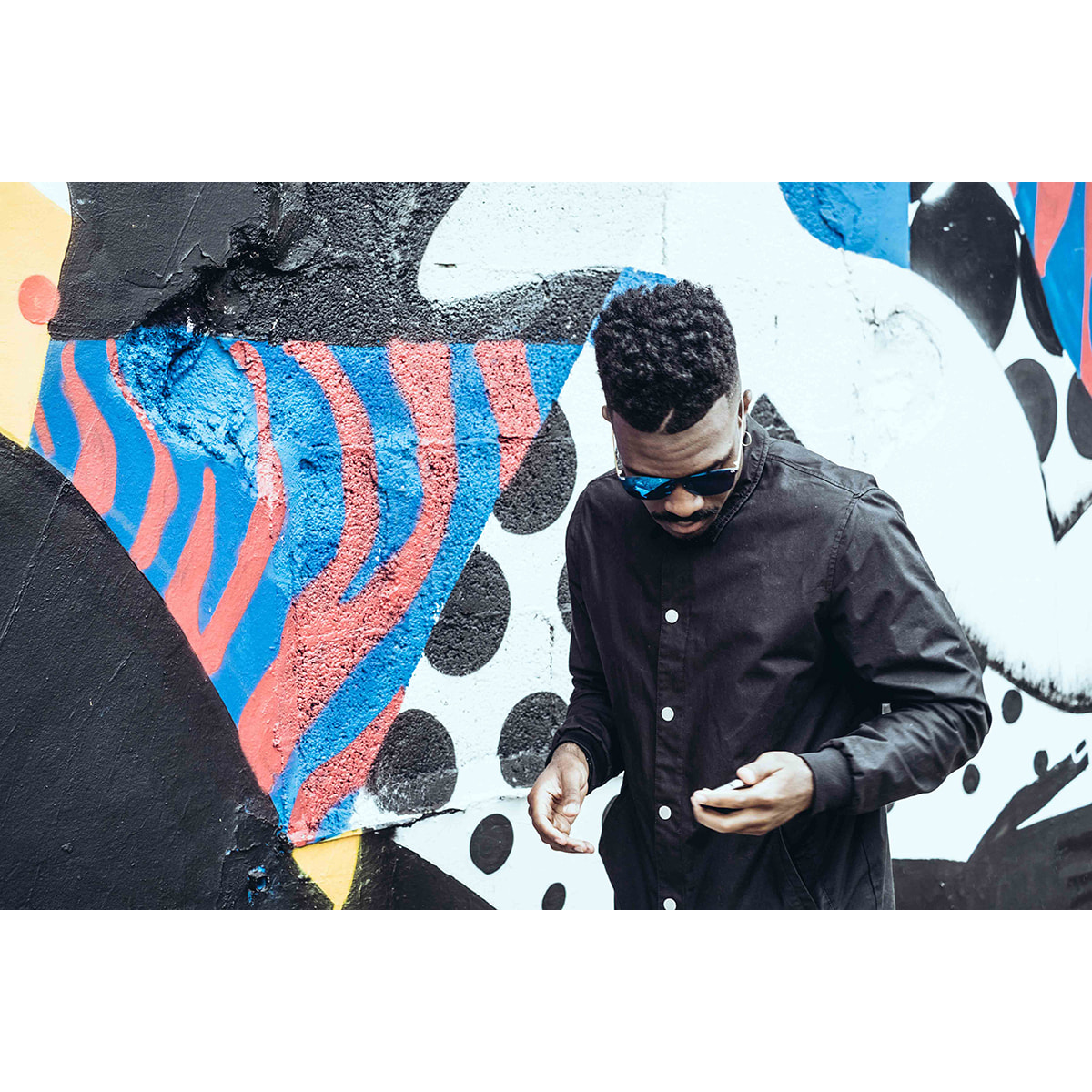 Occhiali da sole blu Palo Alto Arles