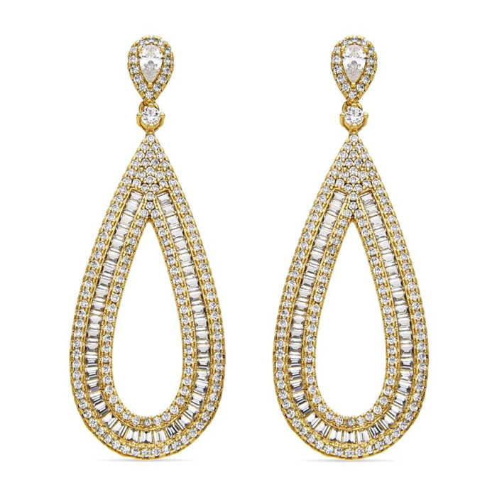 Pendientes Lux by Lux acabados oro 18k