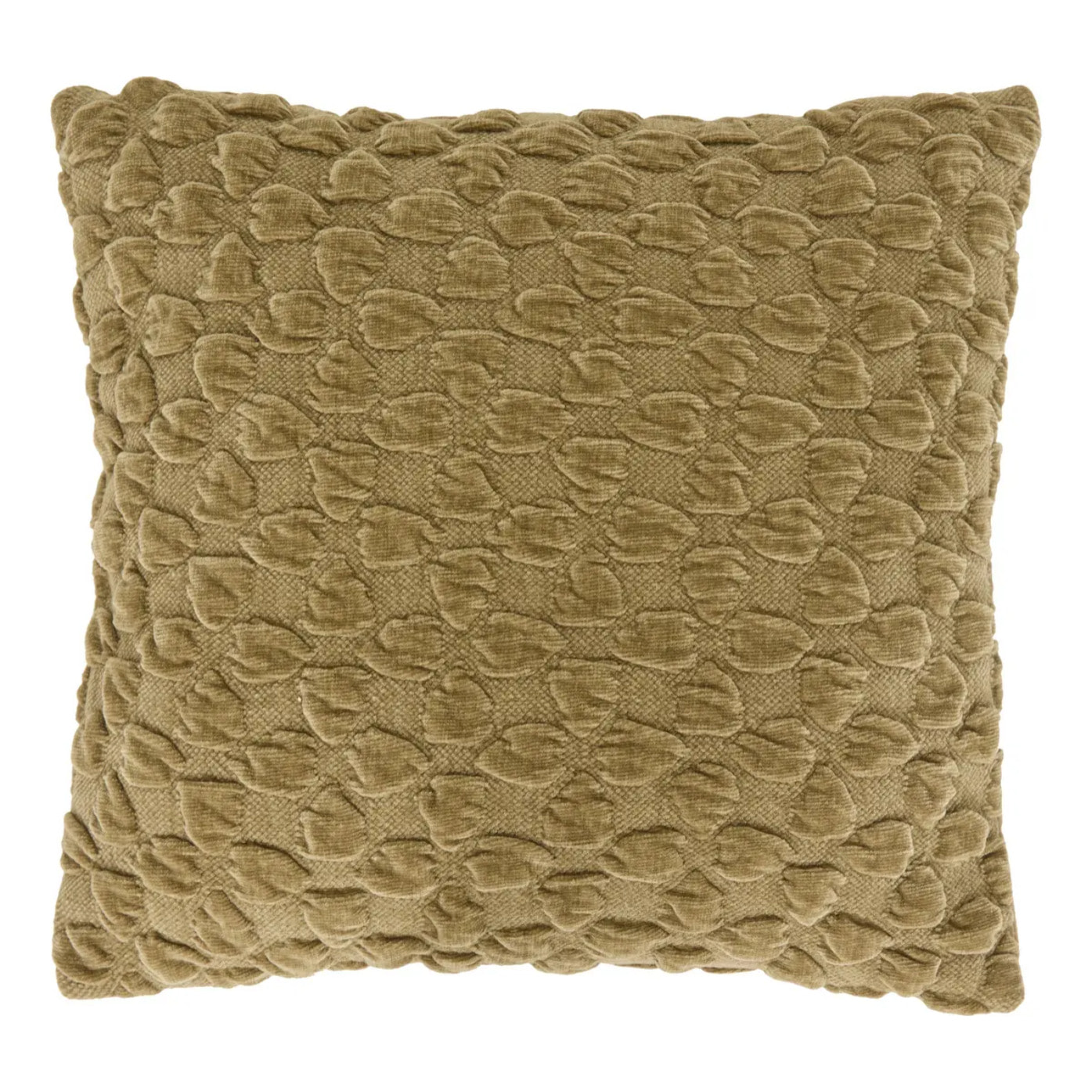 Coussin Nova vert Kaki 40x40cm