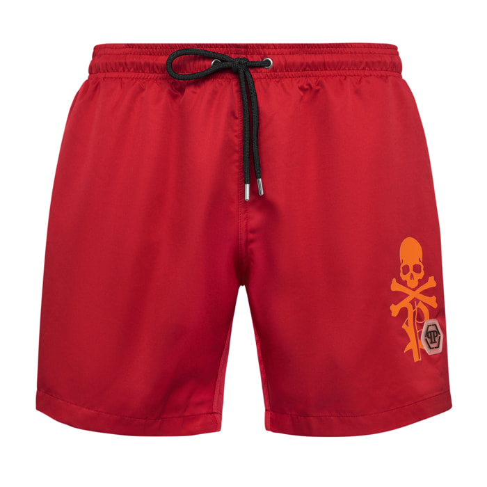 PHILIPP PLEIN Swim Trunks SKULL&BONES