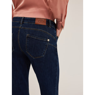 Motivi - Vaqueros flare push up Elle - Azul