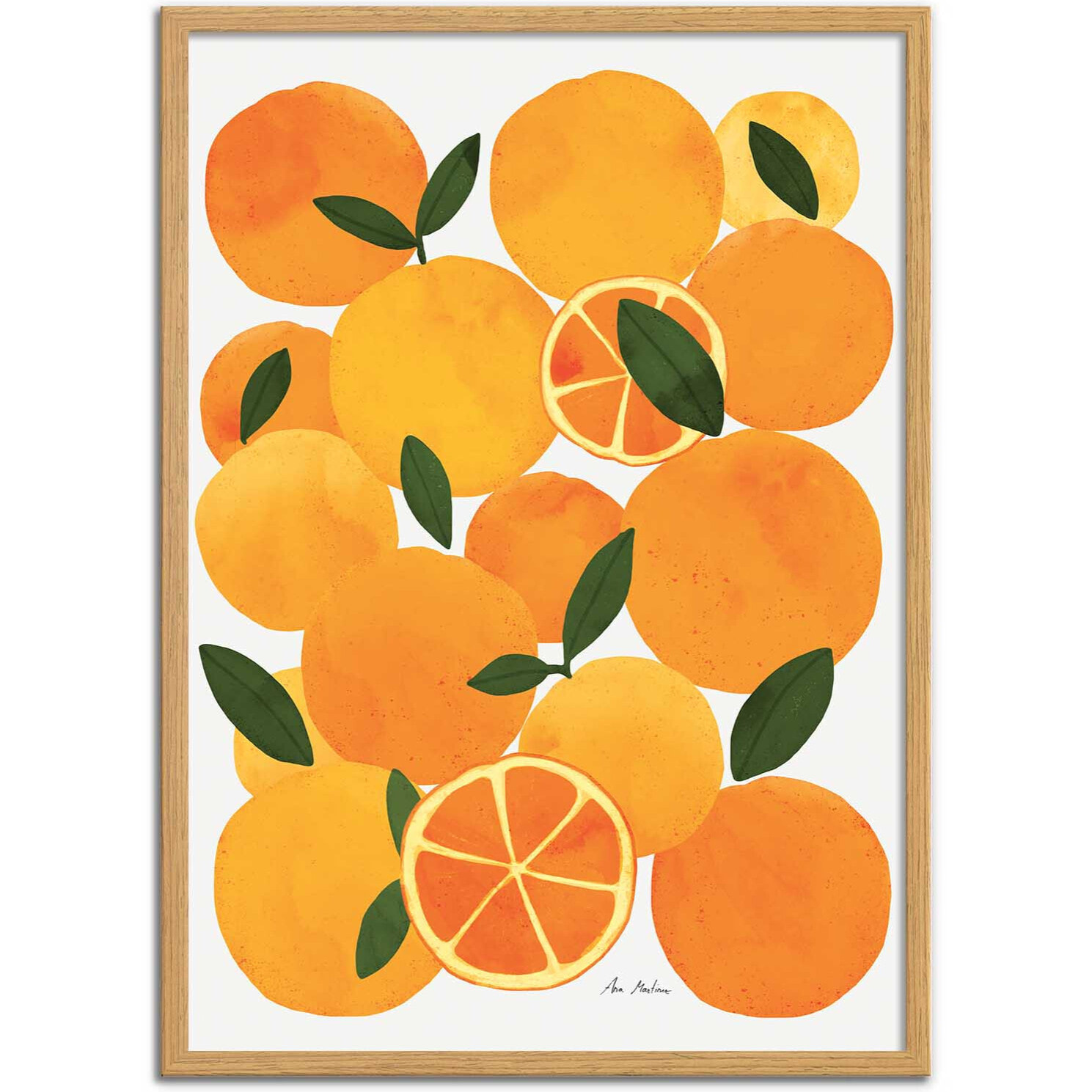 Affiche - Mediterranean oranges - El Buen Limon
