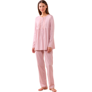 Pigiama donna caldo cotone luisa Noidinotte