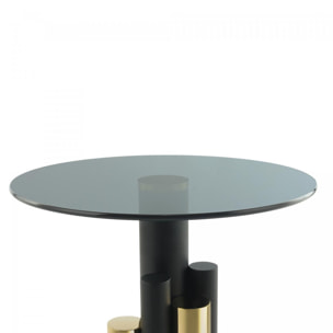 Table basse DIMI Fait à la main en Aluminium