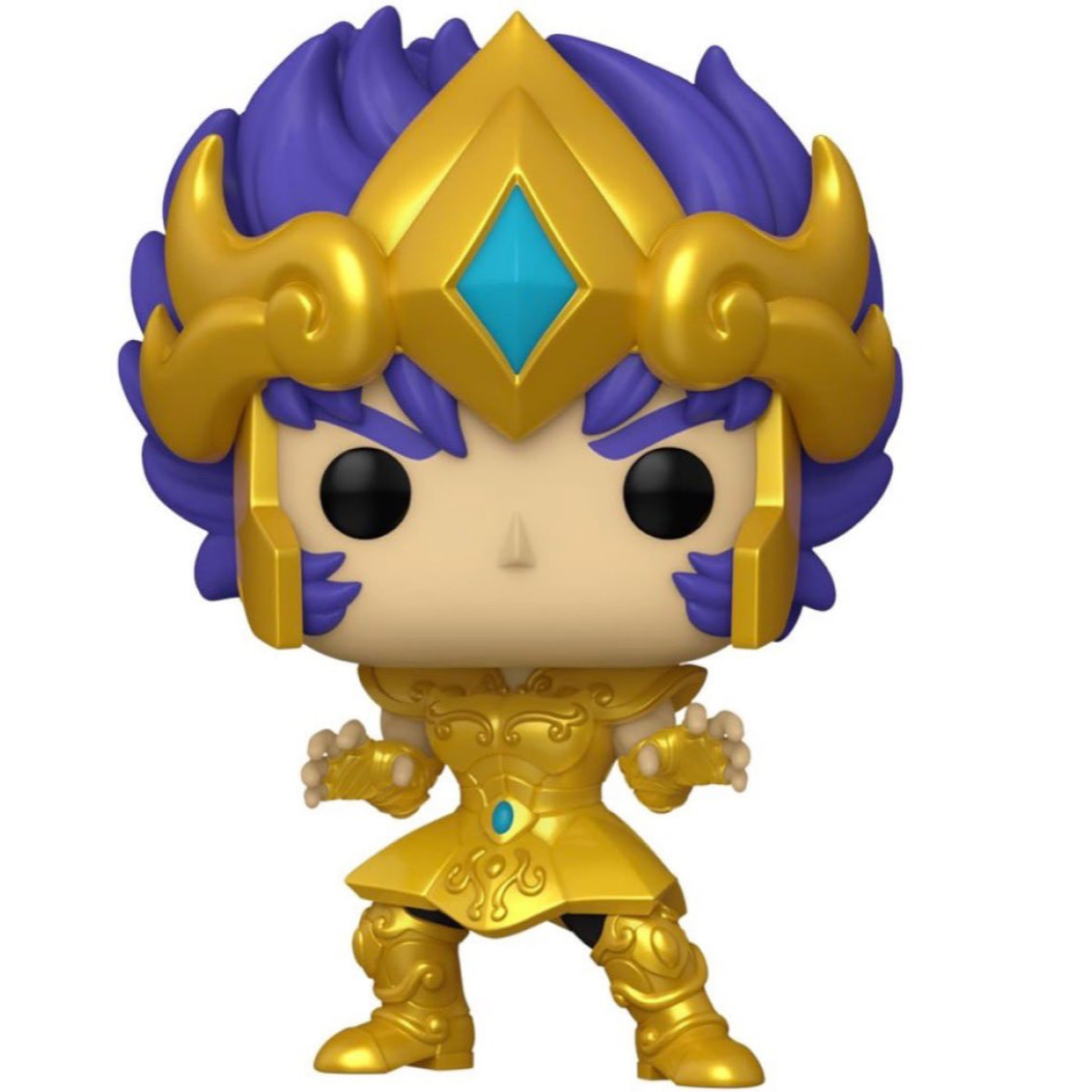 Saint Seiya Funko POP Vinile Figura Leo Ikki Gold 9 cm