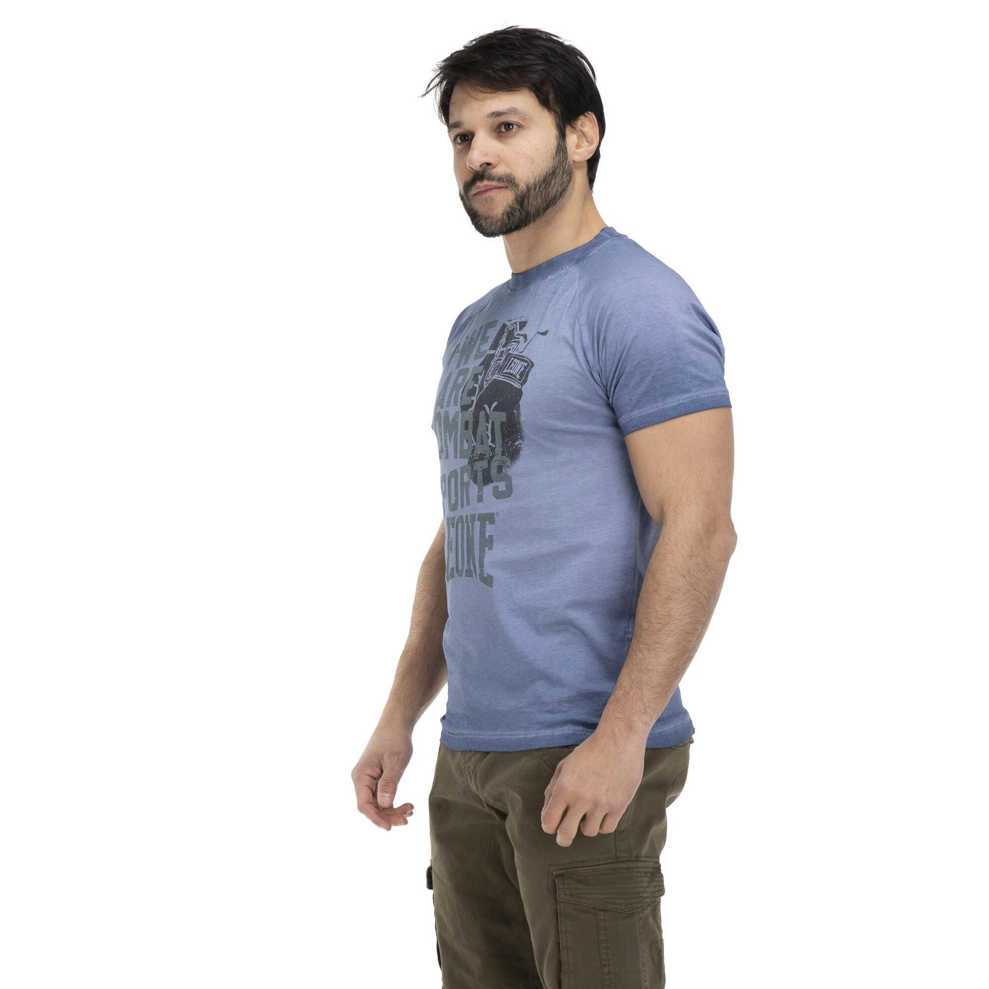 Camiseta de hombre Indigo Old Dye