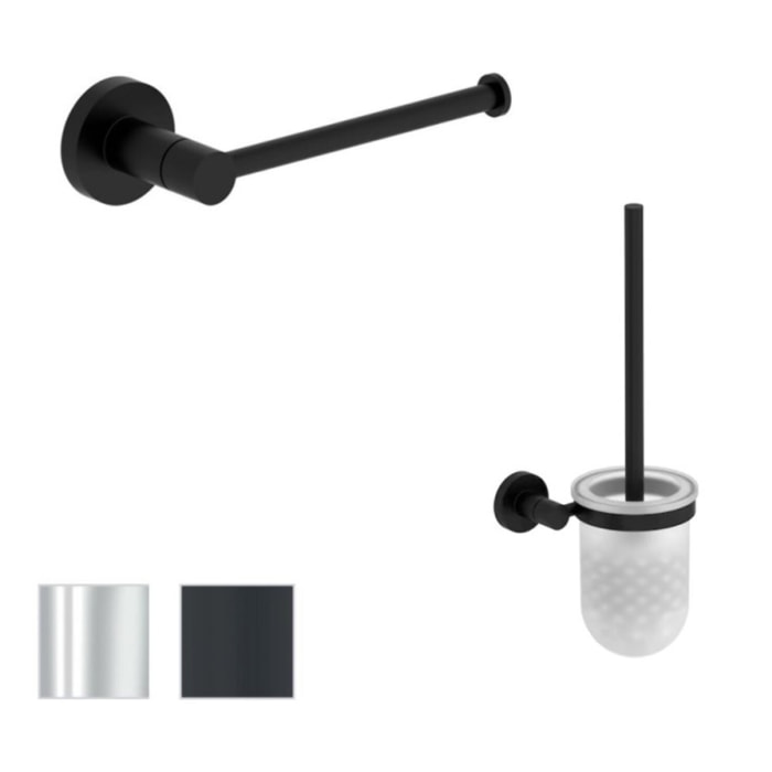 Accessoires WC - Collection Eo Classique noir