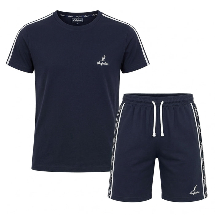 Completo Homewear Uomo Corto AUSTRALIAN Cotone